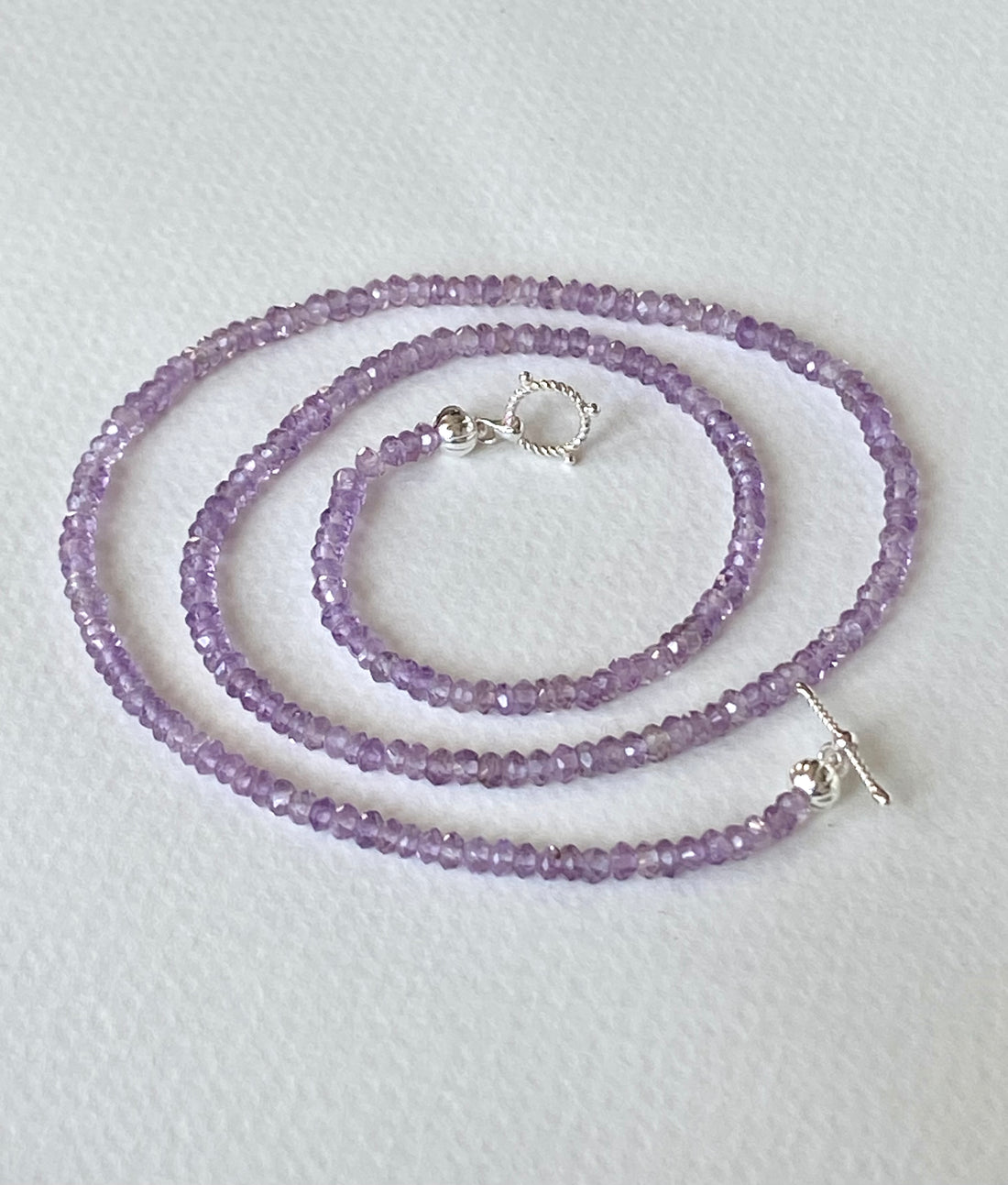Amethyst Necklace, February Birthstone Necklace