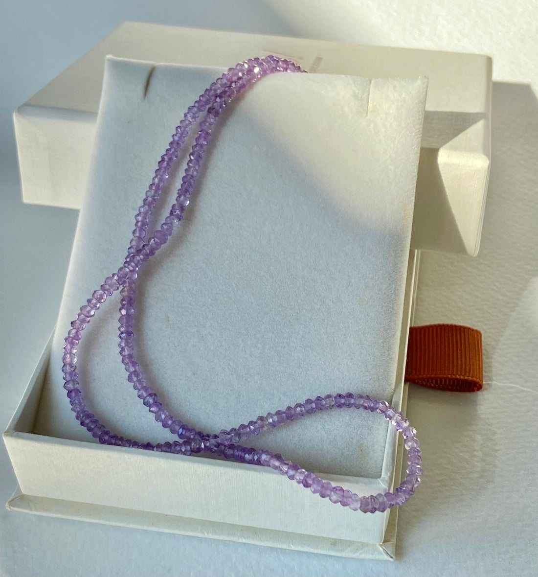 Amethyst Necklace, February Birthstone Necklace