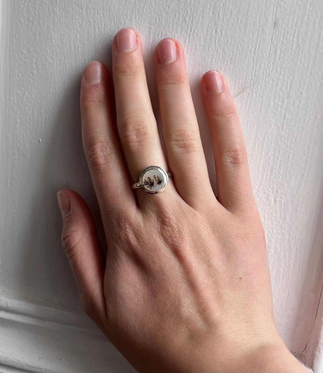 Dendritic Agate Ring