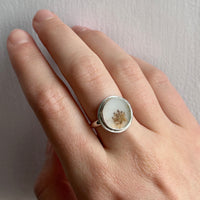 Dendritic Agate Ring