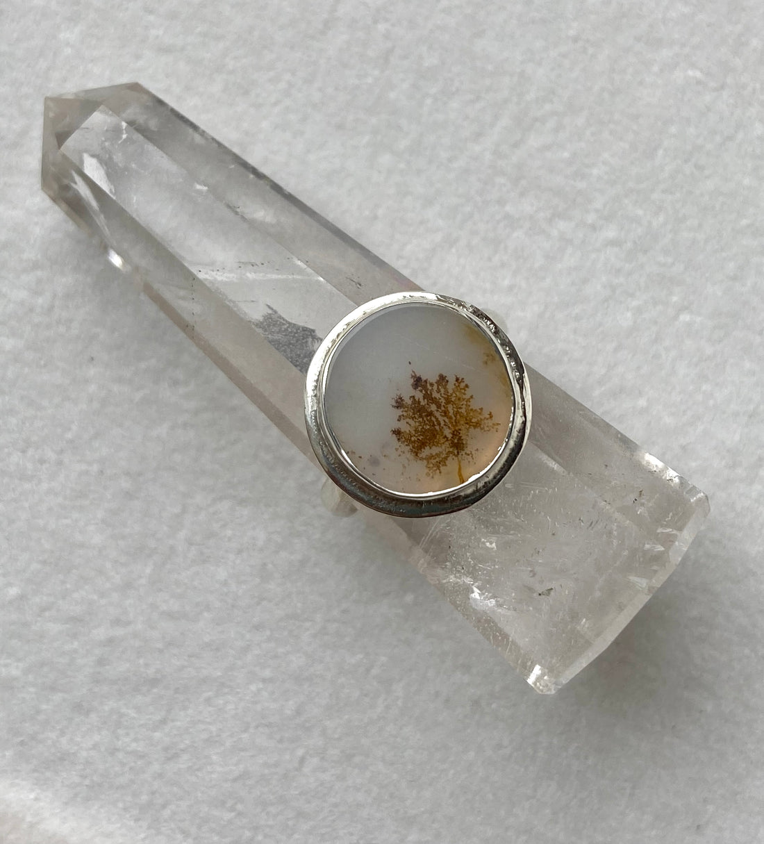 Dendritic Agate Ring