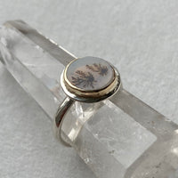 Dendritic Agate Ring