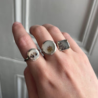 Dendritic Agate Ring