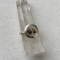 Dendritic Agate Ring