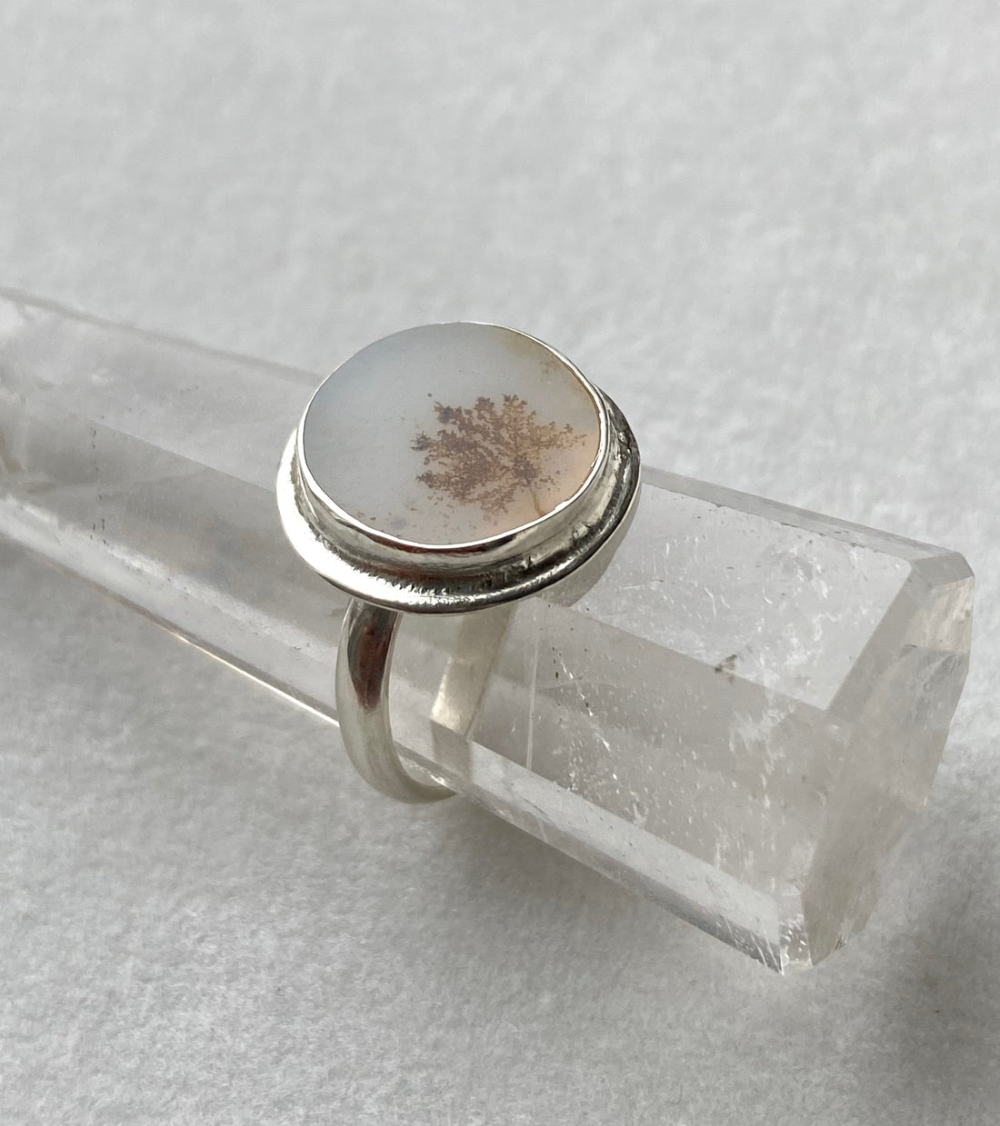 Dendritic Agate Ring