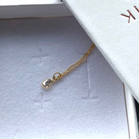 Salt and Pepper Diamond Slice Pendant Necklace, 18k Gold