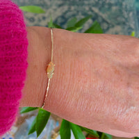 Ethiopian Welo Opal Bangle Bracelet, October Birthstone Bracelet