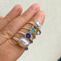 Australian Koroit Boulder Opal Ring, October Birthstone