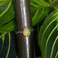 Ethiopian Welo Opal Ring, Alternative Wedding or Engagement Ring