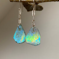 Ancient Roman Glass Earrings