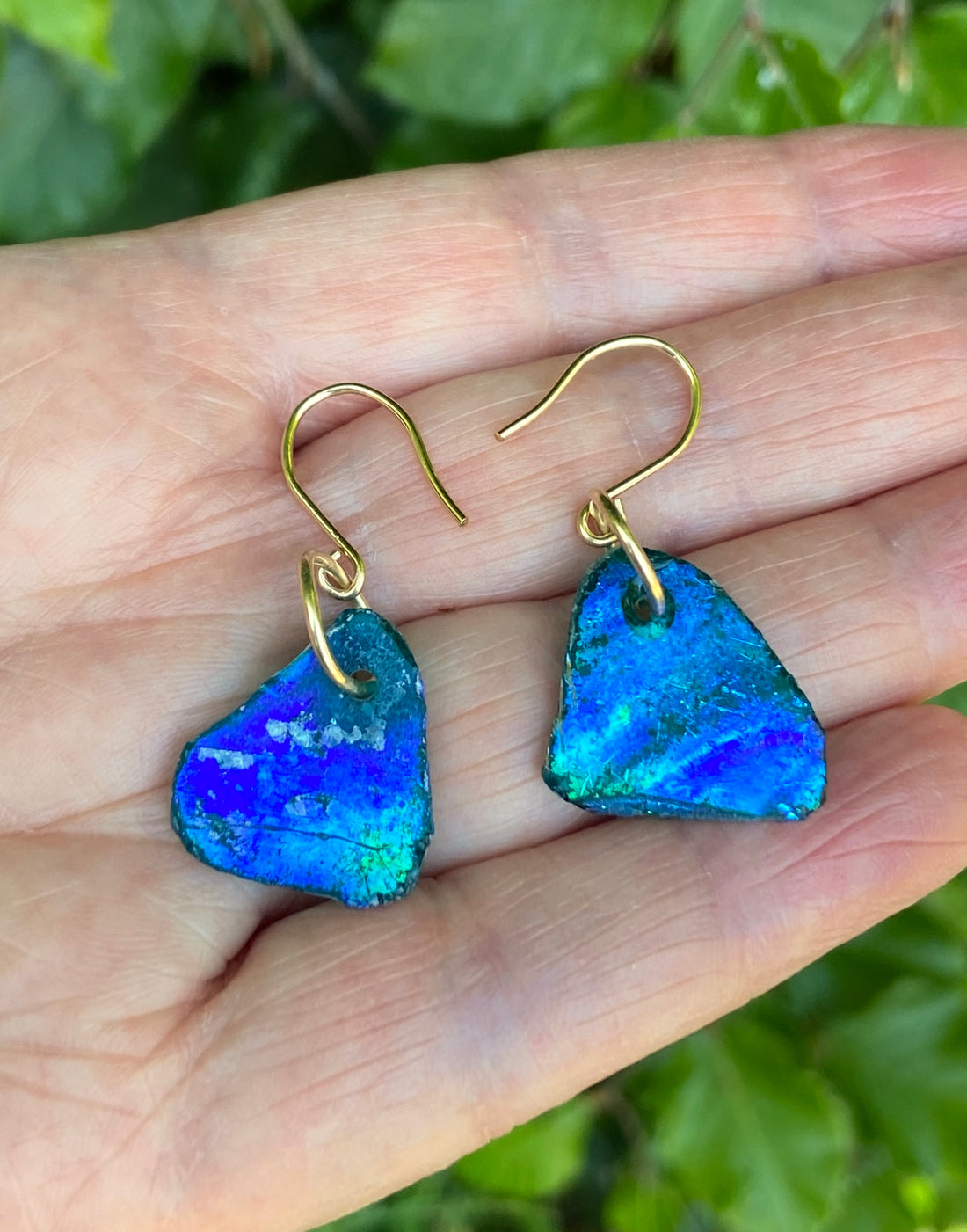 Ancient Roman Glass Earrings