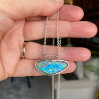 Ancient Roman Glass Pendant Necklace