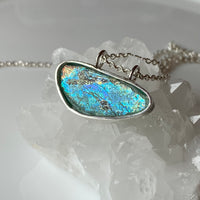 Ancient Roman Glass Pendant Necklace