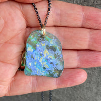 Ancient Roman Glass Pendant Necklace
