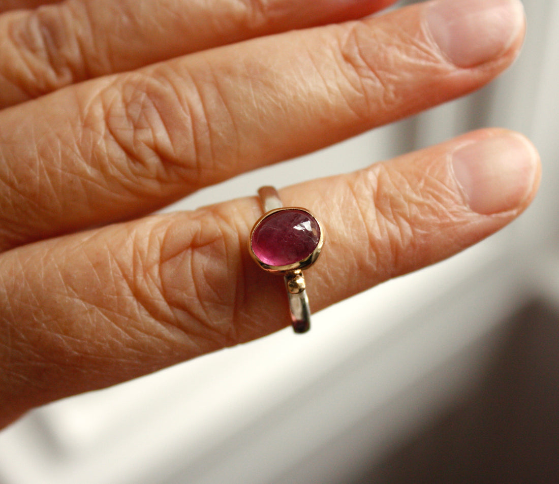 Ruby Ring, July Birthstone Ring, Engagement Wedding Ring