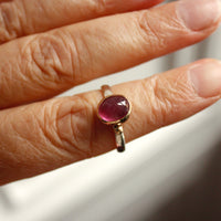 Ruby Ring, July Birthstone Ring, Engagement Wedding Ring