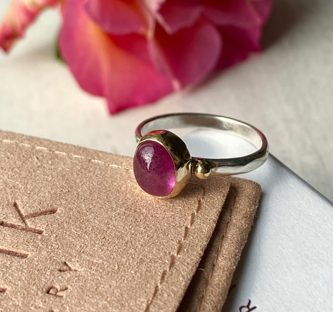 Ruby Ring, July Birthstone Ring, Engagement Wedding Ring