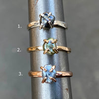 Tahitian Keshi Pearl Ring, June Birthstone Ring
