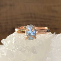 Tahitian Keshi Pearl Ring, June Birthstone Ring