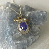 Tanzanite 'Blueberry' Pendant Necklace