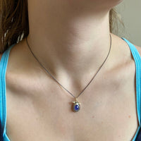 Tanzanite 'Blueberry' Pendant Necklace
