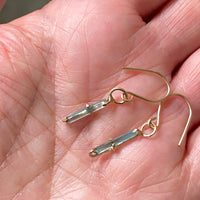 Paraiba Blue Tourmaline Earrings, October Birthstone Earrings, Bridal Earrings