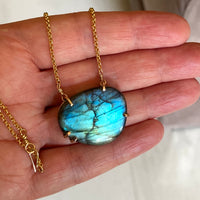 Labradorite Pendant Necklace