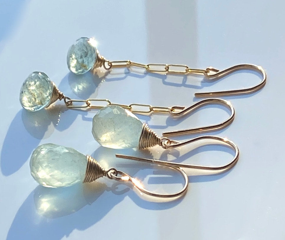 Aquamarine Earrings