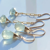 Aquamarine Earrings