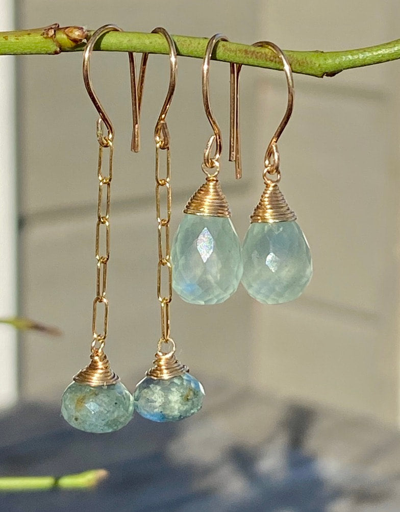 Aquamarine Earrings