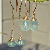 Aquamarine Earrings