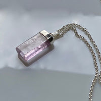 Pink Kunzite Necklace Pendant