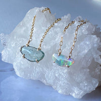 Moss Aquamarine Necklace