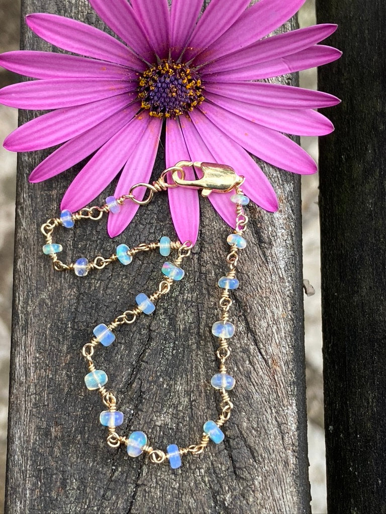 Ethiopian Welo Opal Bracelet