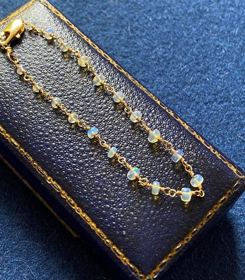Ethiopian Welo Opal Bracelet