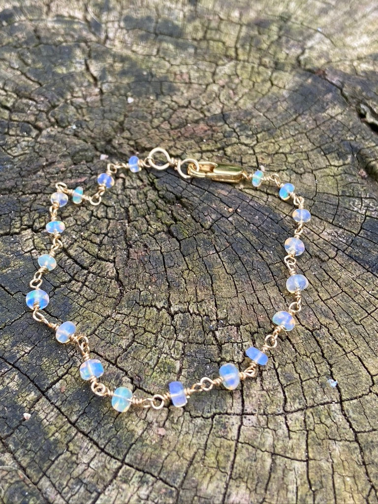 Ethiopian Welo Opal Bracelet