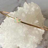 Ethiopian Welo Opal Bangle Bracelet