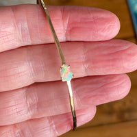Ethiopian Welo Opal Bangle Bracelet