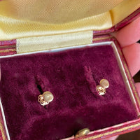 Recycled Gold Nugget Stud Earrings