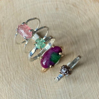 Ruby Zoisite Ring