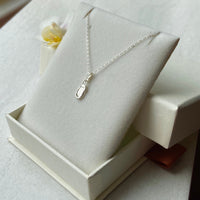Salt and Pepper Diamond Slice Pendant Necklace