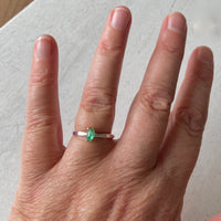 Emerald Ring, May Birthstone Ring