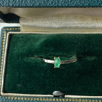 Emerald Ring, May Birthstone Ring