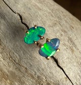 Australian Opal Stud Earrings