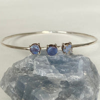 Australian Boulder Opal Bangle Bracelet