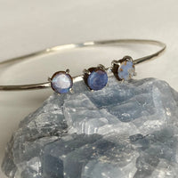 Australian Boulder Opal Bangle Bracelet