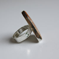 Indonesian Fossilized Coral Ring