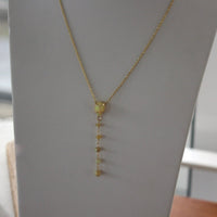 Ethiopian Welo Opal Necklace, October Birthstone Necklace