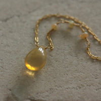 Ethiopian Welo Opal Pendant Necklace, October Birthstone Necklace