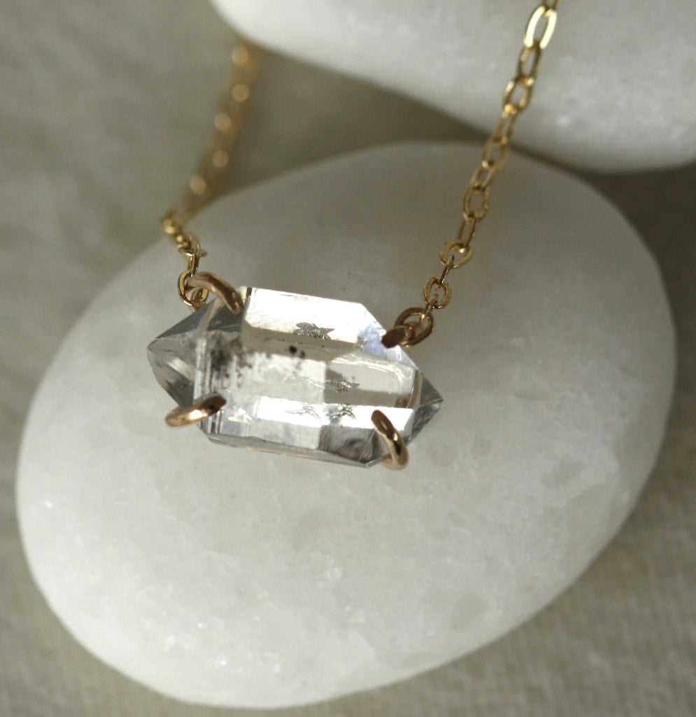 Natural Herkimer Diamond Necklace